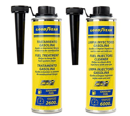 [05.ZGODA0006] Kit de Traitement de L'essence et de Nettoyage des Injecteurs GOODYEAR