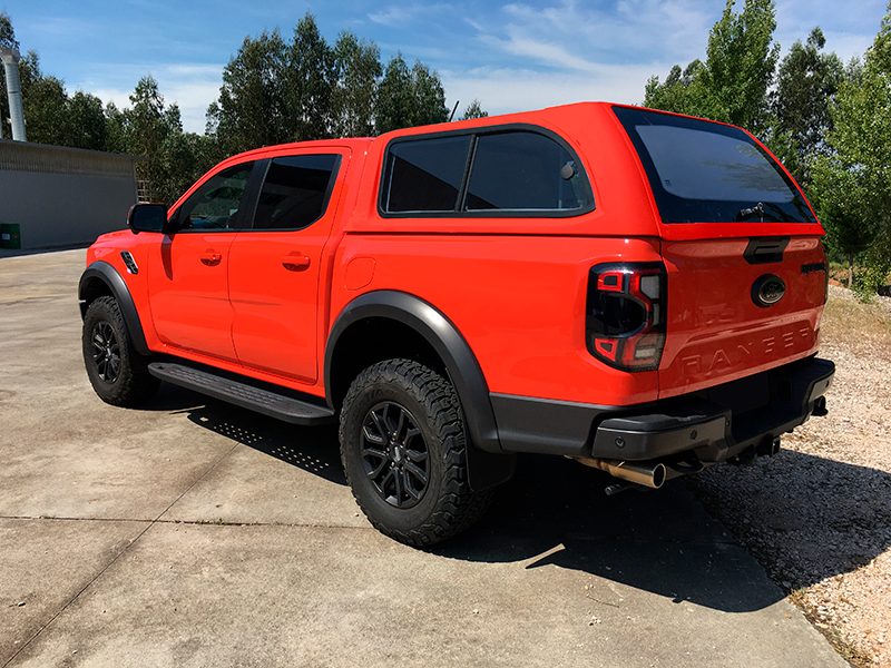Hard-Top Ford Ranger CD 2023+ C/ Janelas Linextras Hard-Top Ford Ranger CD 2023+ C/ Janelas Linextras