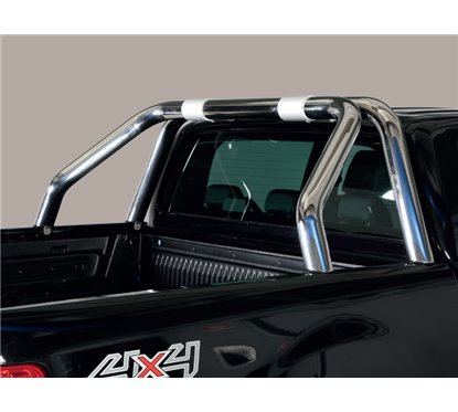 Short Roll-Bar VW Amarok 2023+ Stainless Steel Black W/O Brand Logo
