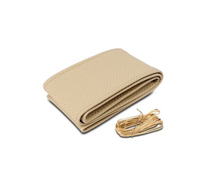 Funda para Volante Beige Cosida
