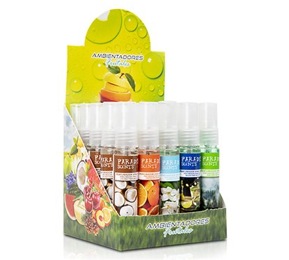 Exhibitor Mix Air Fresheners Paradise Scents 25 Uni