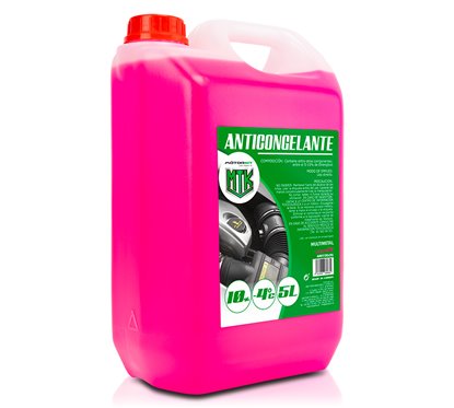 Antifreeze 5L MOTORKIT 10% Pink OAT - Protection -4°C