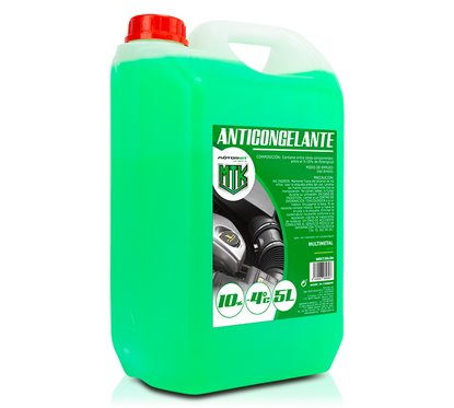 Antifreeze 5L MOTORKIT 10% Green OAT - Protection -4°C