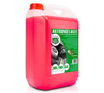 Anticongelante 5L MOTORKIT 30% Rosa OAT - Protección -16°C