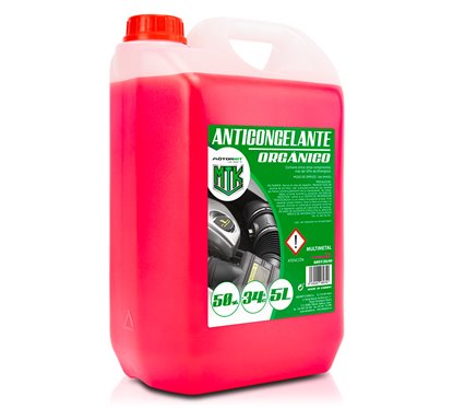 Antigel 5L MOTORKIT 50% Rose OAT - Protection -34°C