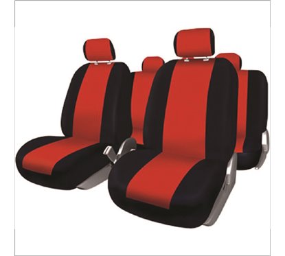 Kit Coberturas de Bancos Sevilla Vermelho