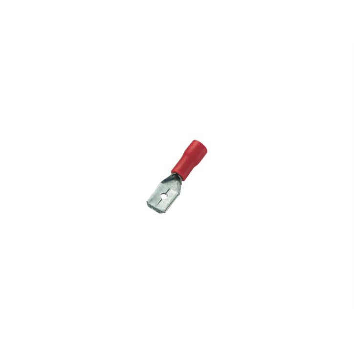 Kit 10 Female Terminals 6.3Mm