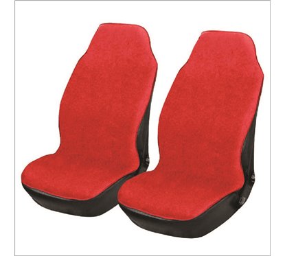 Kit 2 Coberturas de Bancos Plage Vermelho