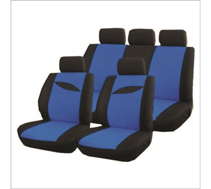Kit Coberturas de Bancos Scenario Azul / Preto