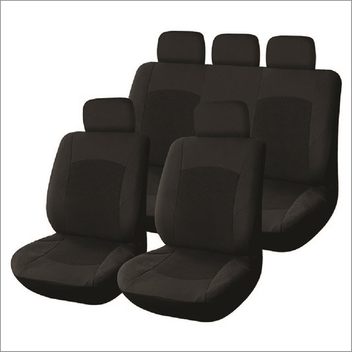 Complete Car Seat Covers General Black