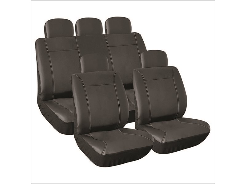 Complete Car Seat Covers Buffalo Grey