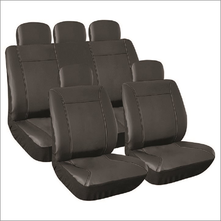 Complete Car Seat Covers Buffalo Grey