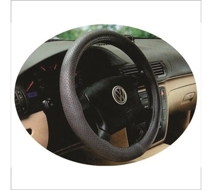 Funda para Volante Peraline Cuero 39-41cm Negro