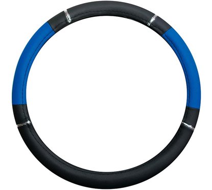 Funda para Volante Negro / Azul