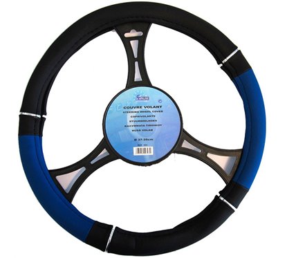 Funda para Volante Negro / Azul