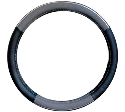 Funda para Volante Negro / Gris