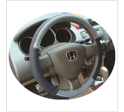 Funda para Volante Negro / Gris