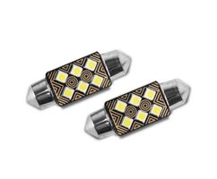 Kit dampoules tubulaires LED Canbus 36 mm SMD 3