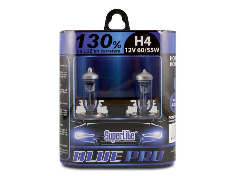 Kit Bulbs H4 WBluePro 130% (CE)