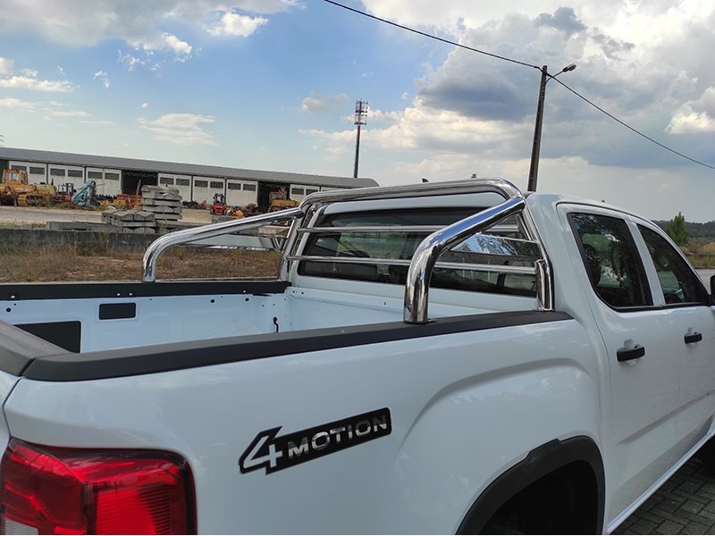 Roll-Bar VW Amarok 2023+ Stainless Steel W/ Glass Protection Roll-Bar VW Amarok 2023+ Stainless Steel W/ Glass Protection
