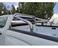 Roll-Bar VW Amarok 2023+ Inox C/ Protecion de Vidrio