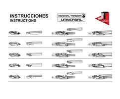 Jotate Rear Wiper Blade - 33cm 