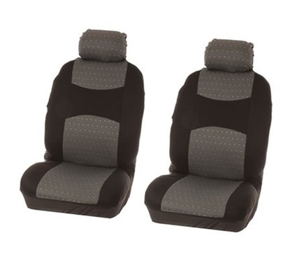 Coberturas Banco Chicago (2 Lugares) Com Airbag (4 Unidades) Preto/Cinza