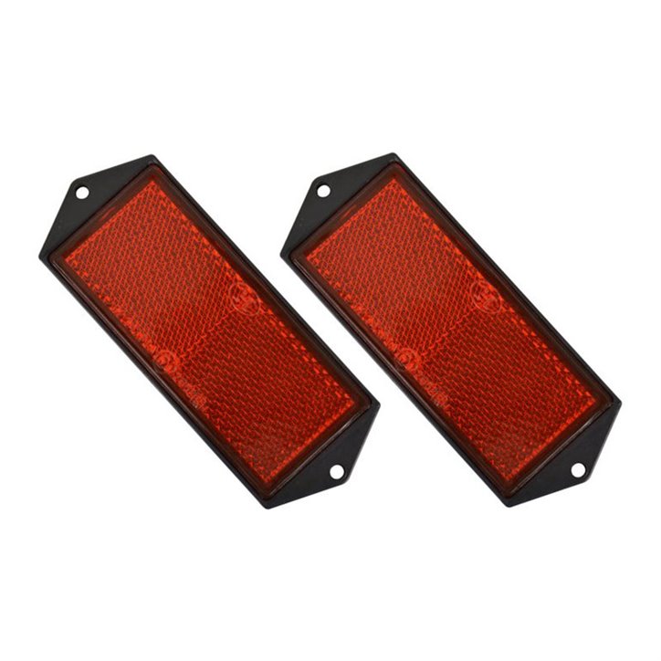 Refletor Vermelho 104 X 40mm (2 Unidades)