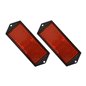 Refletor Vermelho 104 X 40mm (2 Unidades) Refletor Vermelho 104 X 40mm (2 Unidades)