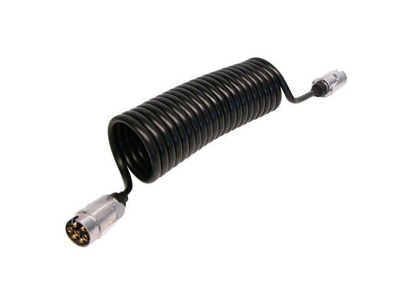 Extensão Para Reboque 7P 12V 65-270Cm Ø1,2Cm Extensão Para Reboque 7P 12V 65-270Cm Ø1,2Cm