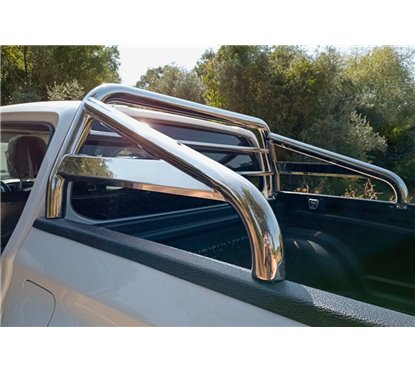 Roll-Bar W/ Glass Protection Mercedes-Benz X Class 17-20 Stainless Steel