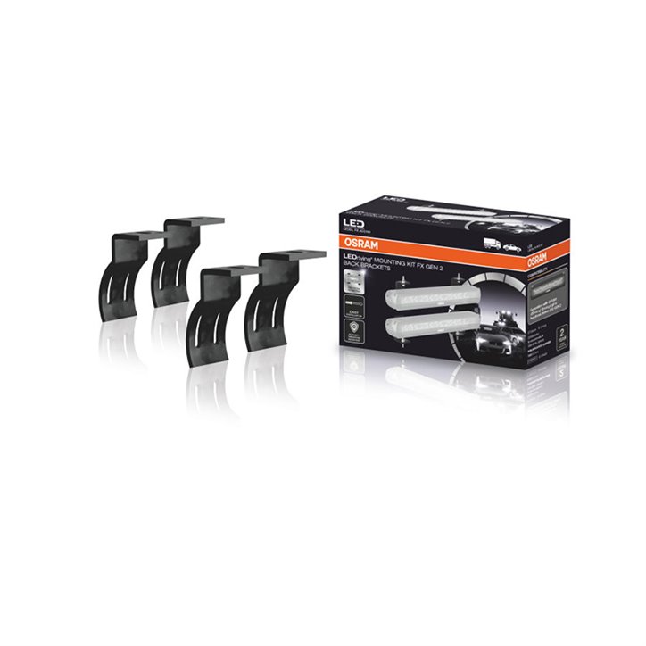 [06.LEDDL FX ACC101] LEDriving Mounting Kit FX GEN2 Back Brackets OSRAM