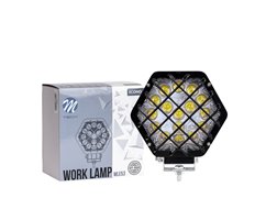 [16.WLE53] Hexagonal headlight Spot LED 12/24V CLASSIC ECO