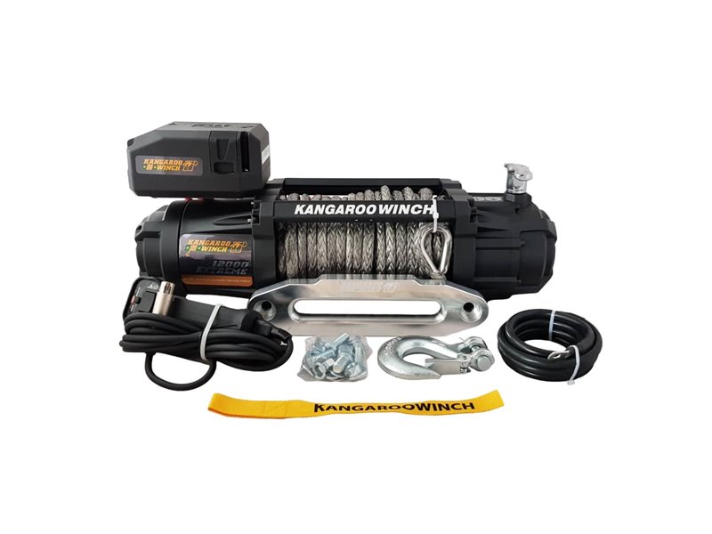 Winch 12V Steel Cable 12,000Lbs / 5,500Kg Winch 12V Steel Cable 12,000Lbs / 5,500Kg