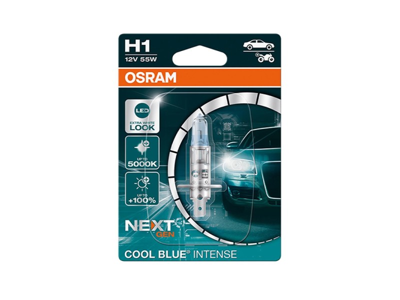 Lâmpada H1 12V/55W OSRAM Cool Blue Intense® NEXT GEN Blister Lâmpada H1 12V/55W OSRAM Cool Blue Intense® NEXT GEN Blister