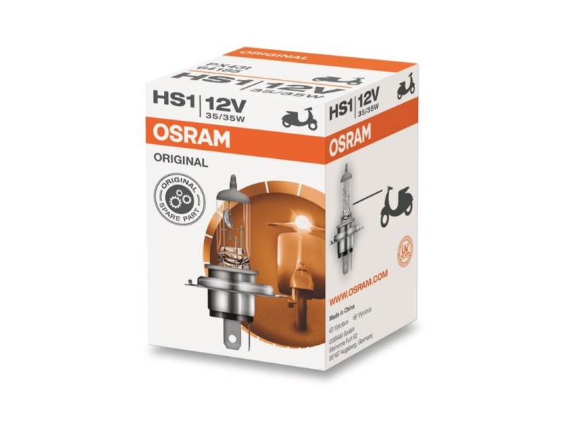 Lâmpada HS1 12V 35/35W OSRAM Original Line® Lâmpada HS1 12V 35/35W OSRAM Original Line®