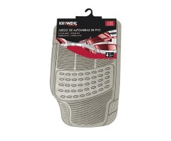 Kit Tapetes PVC - ALASKA - Cinzento