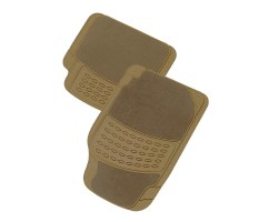 Kit Tapetes PVC e Alcatifa - PARIS - Bege