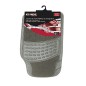 Set of 4 Rubber & Carpet Mat - PARIS - Gray Set of 4 Rubber & Carpet Mat - PARIS - Gray