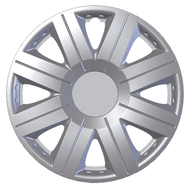 Juego Tapacubos COSMOS 13'' KRAWEHL Plata
