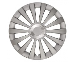 Juego Tapacubos MERIDIAN 14'' KRAWEHL Plata