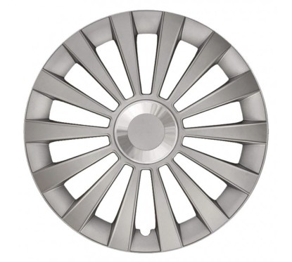 Juego Tapacubos MERIDIAN 16'' KRAWEHL Plata