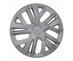 Juego Tapacubos RAVEN 16'' KRAWEHL Plata