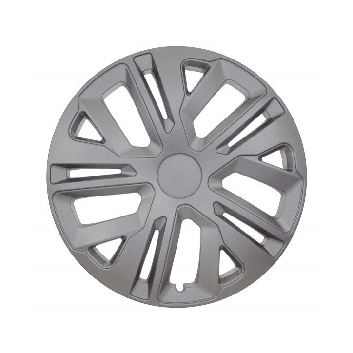 Juego Tapacubos RAVEN 16'' KRAWEHL Plata