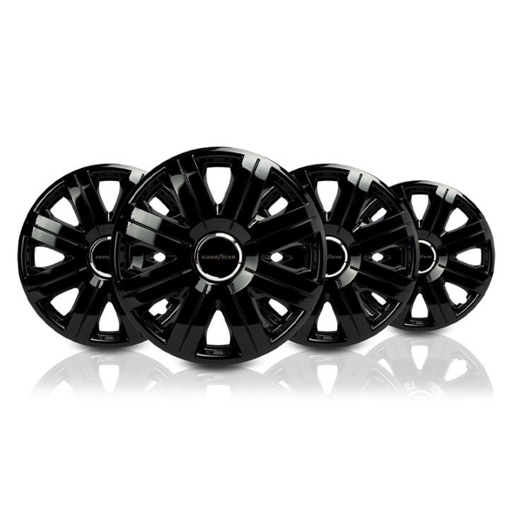 Tapas Rueda FLEXO 10 15" GOODYEAR Negro
