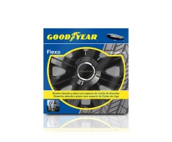 Tapas Rueda FLEXO 10 15" GOODYEAR Negro