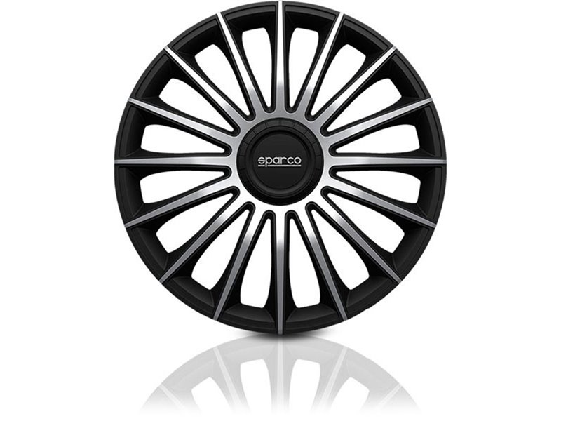 Wheel Trims Torino 15'' Sparco Corsa Silver Wheel Trims Torino 15'' Sparco Corsa Silver