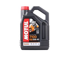 Pack MOTUL Premium Maintenance Motorcycle Oil 4T 7100 10W-40 4L