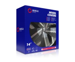Juego Tapacubos NAGOYA 14'' SPARCO Corsa Negro y Gris