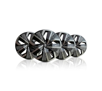 Wheel Trims NAGOYA 15'' SPARCO Corsa Black and Grey
